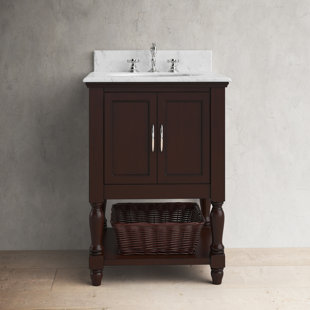 Farmhouse & Rustic Brown Bathroom Vanities | Birch Lane